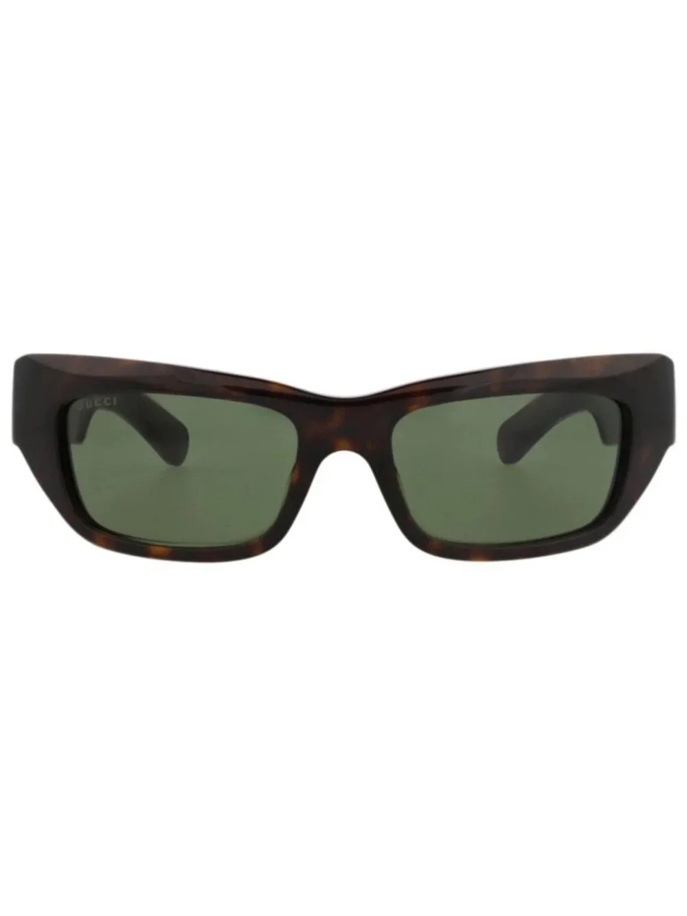 New Gucci Women's Sunglasses Cat Eye Recycled Acetate Frame Mens Havana Havana